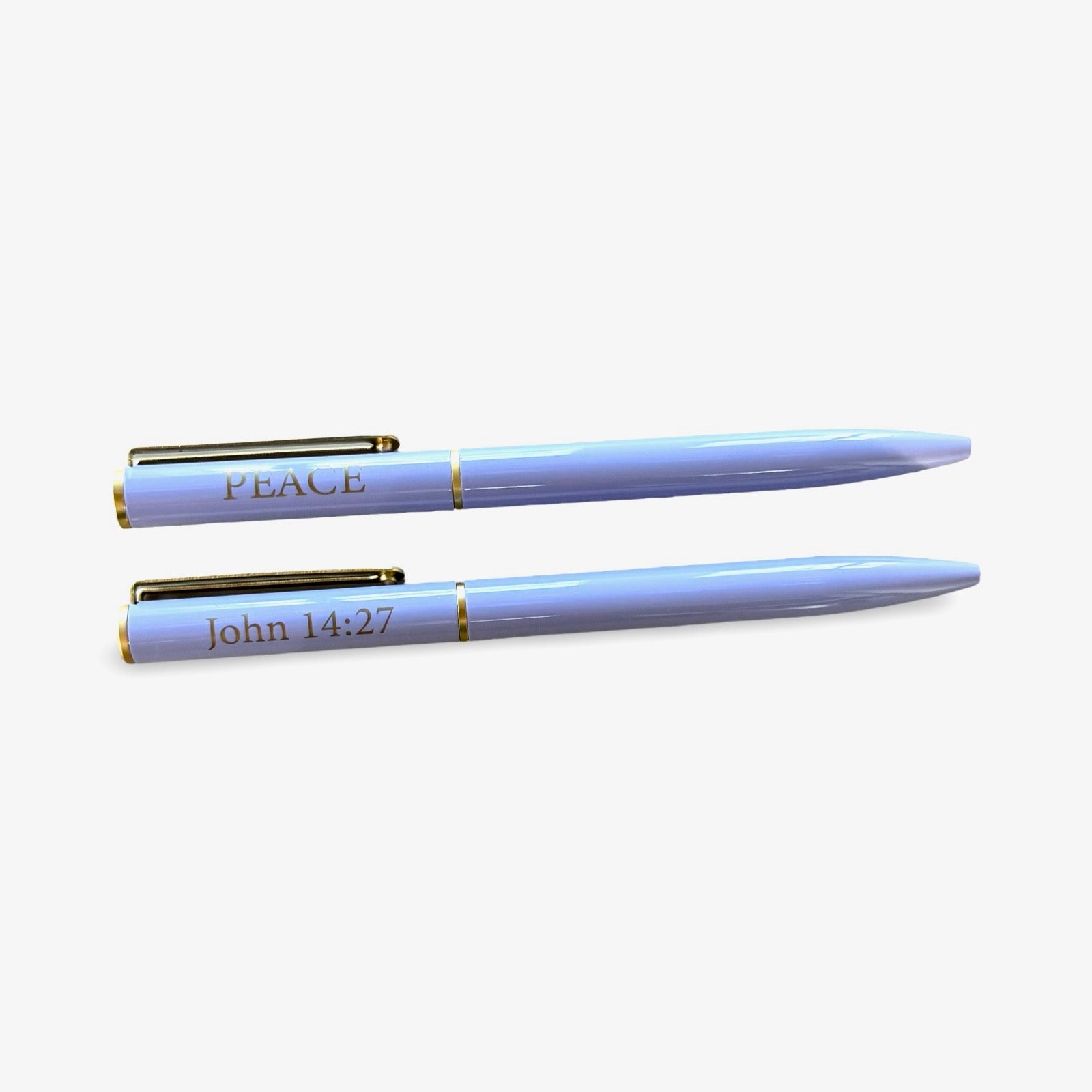 Pen Set: HeyPeacock Scripture Pen Sets - Ballpoint (Peace/Love/Joy/Glory)