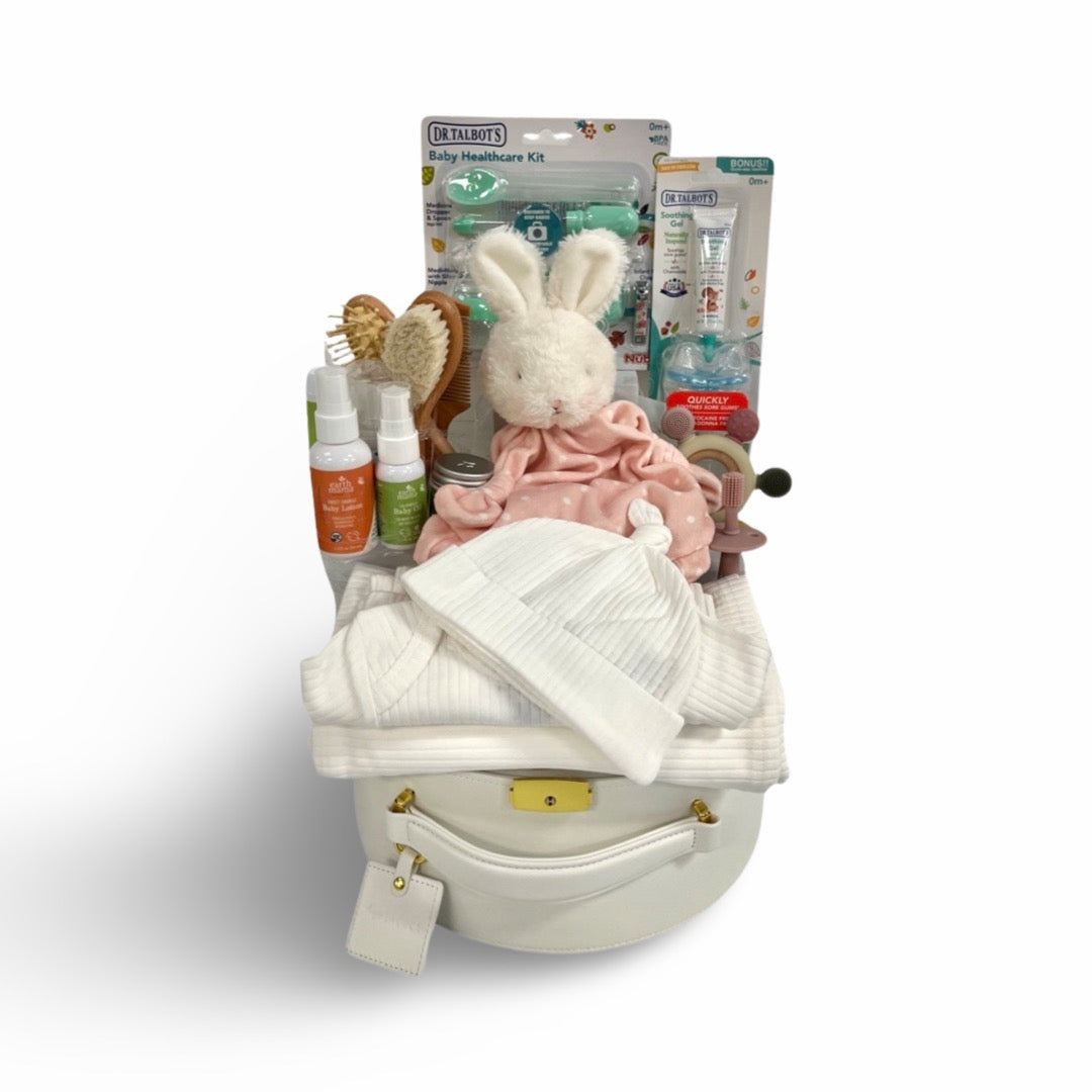 HeyPeacock Keepsake Box NEWBORN Bundle: Classic Essentials (Girl)