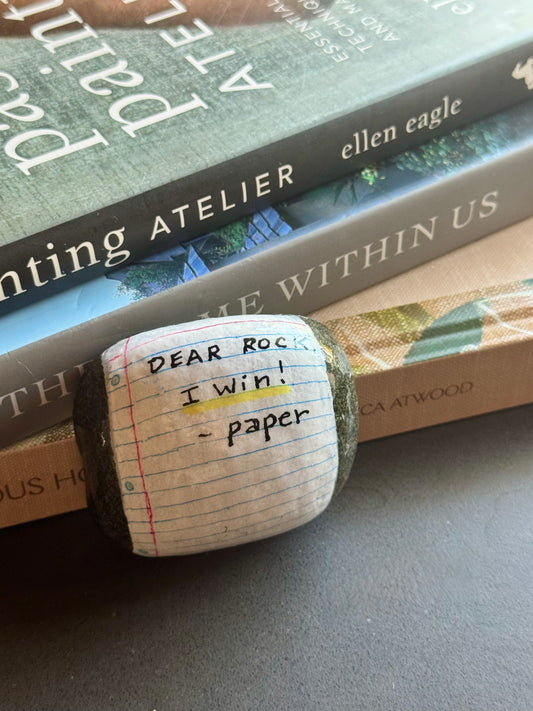 Scatter Kindness Rock: Rock, Paper, Scissors