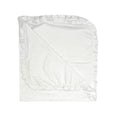 Load image into Gallery viewer, 100% PIMA Cotton Ruffle Blanket: White
