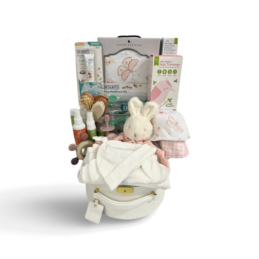 HeyPeacock Keepsake Box NEWBORN Bundle: Ultimate Essentials (Girl)