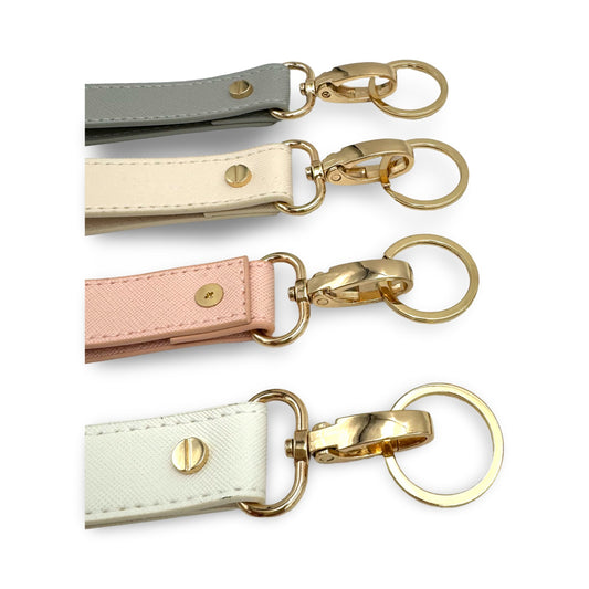 Keychains: Leather Rectangle w/Wrist Loop (Personalize It!)