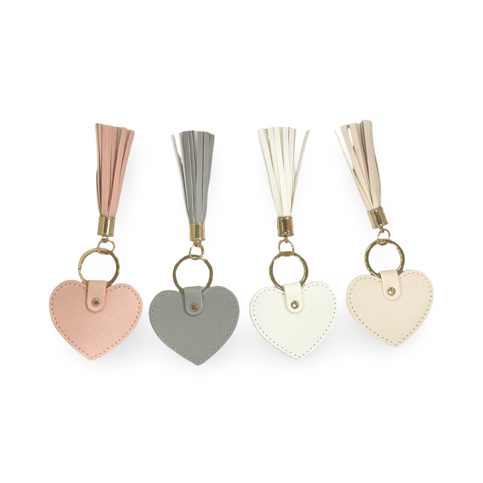 Keychains: Leather Heart (Personalize It!)