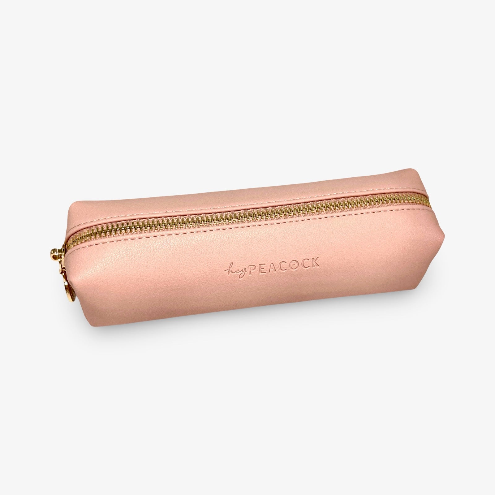 Pencil Pouch: HeyPeacock Pu Leather