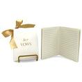 Load image into Gallery viewer, Bride: His & Her Soft Pu Leather Vow Books
