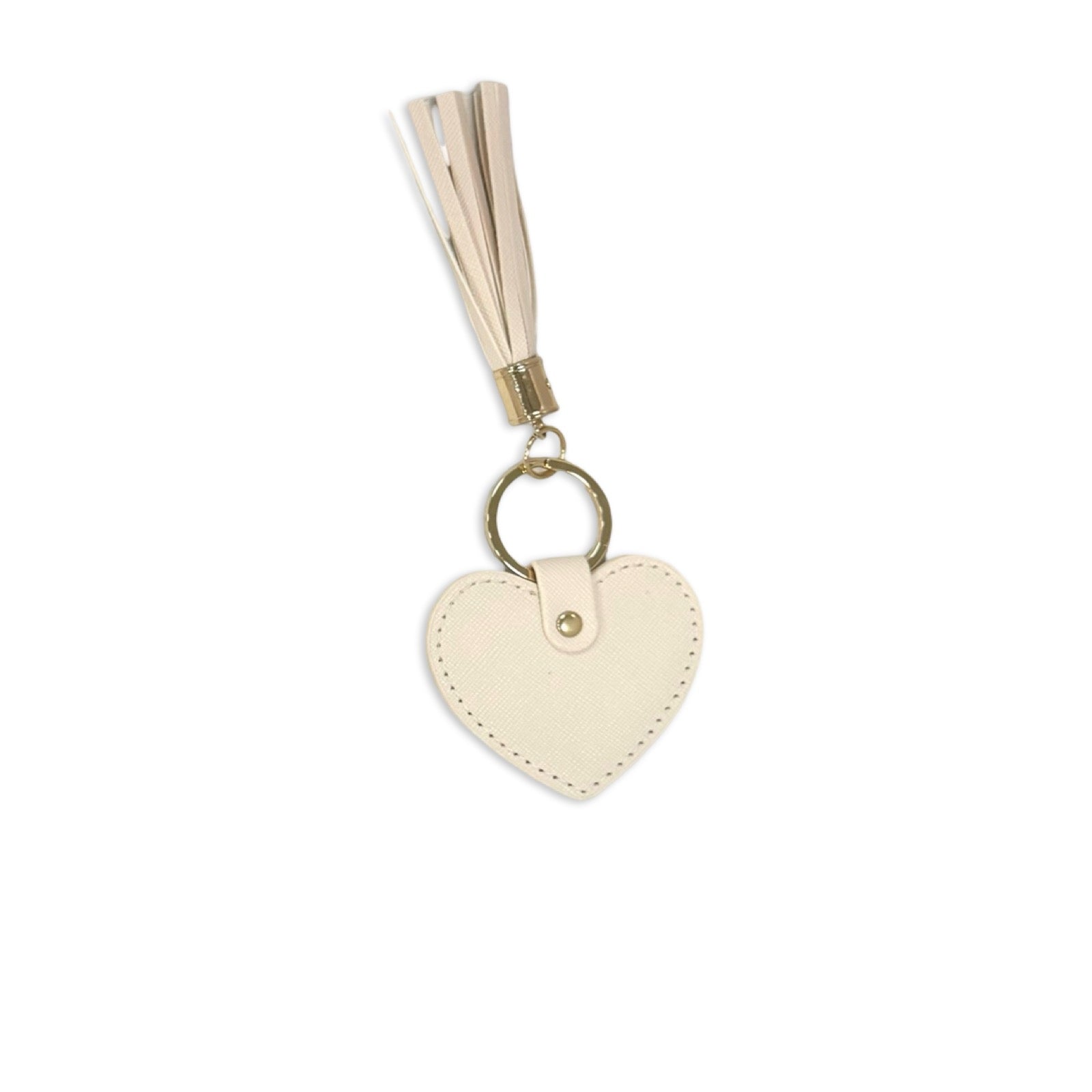 Keychains: Leather Heart (Personalize It!)