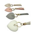 Load image into Gallery viewer, Keychains: Leather Heart (Personalize It!)
