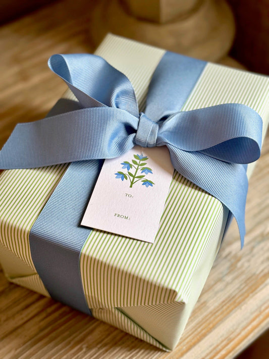 Gift Wrap: Seersucker