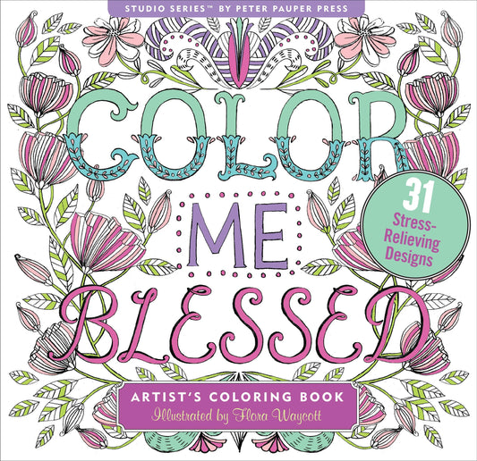 Coloring Book: Color Me Blessed