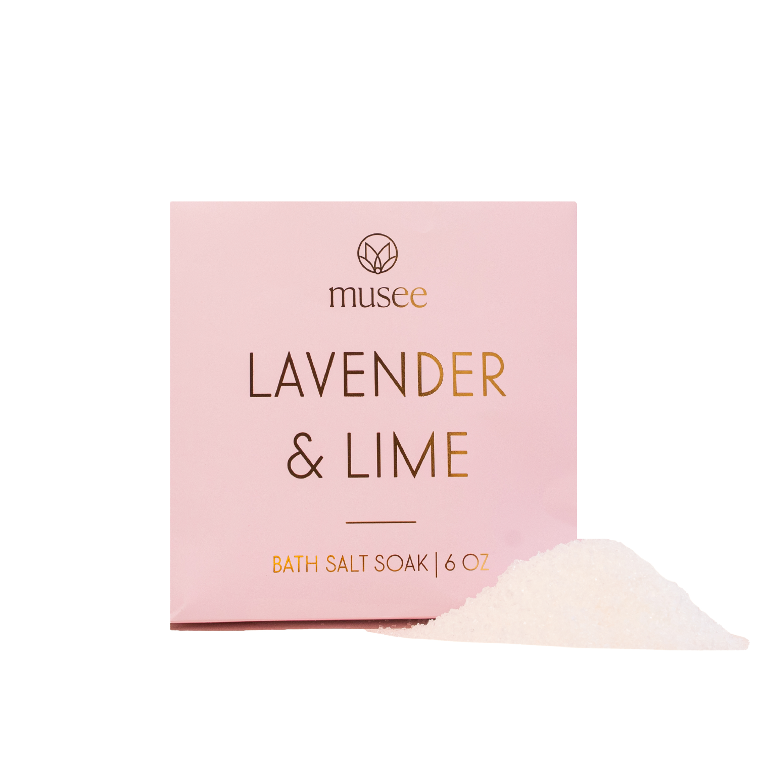 Bath Salts: Lavender & Lime Mini Bath Salt Soak