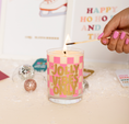 Load image into Gallery viewer, Candle: Confetti Rocks Glass
