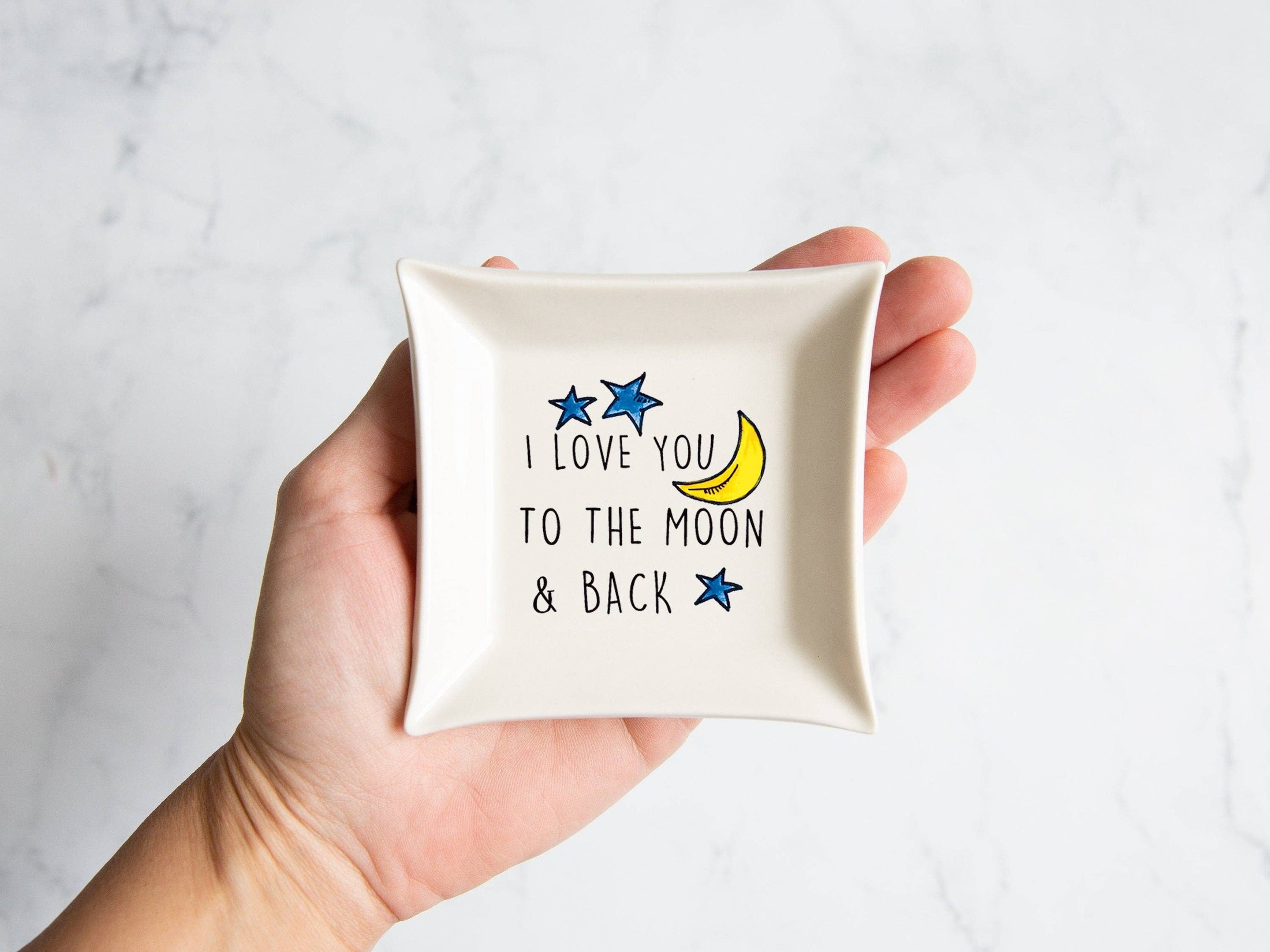 Trinket Dish: Love You to Moon and Back