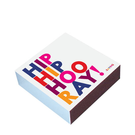 Matchbox: Hip Hip Hooray (Saying)