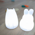 Load image into Gallery viewer, Night Light: Silicone Musical Bunny
