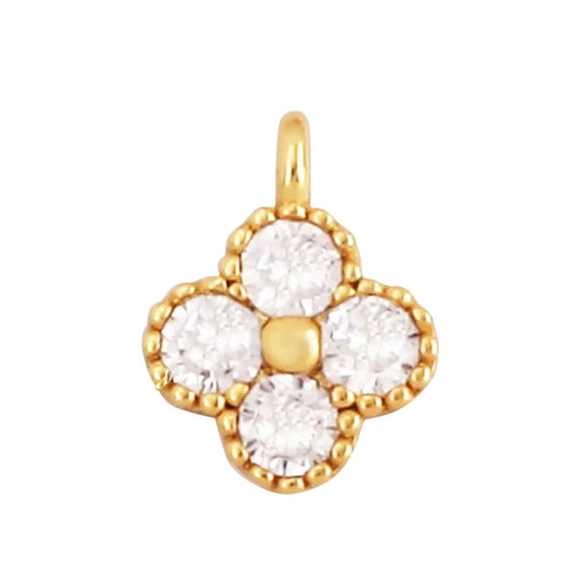 Charm (Mini Series): Mini Flower Charm For Charm Bar & Charm Necklace