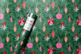 Load image into Gallery viewer, Gift Wrap: Christmas Ornaments and Branches Pink Wrapping Paper Roll
