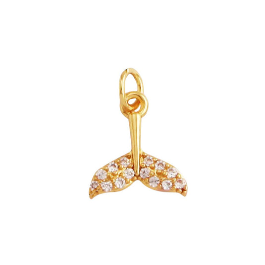 Charm (Mini Series): Mini Dolphin Tail Charm