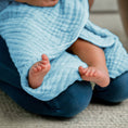 Load image into Gallery viewer, Hooded Baby Towels: Muslin Cotton - Larger for Better Coverage
