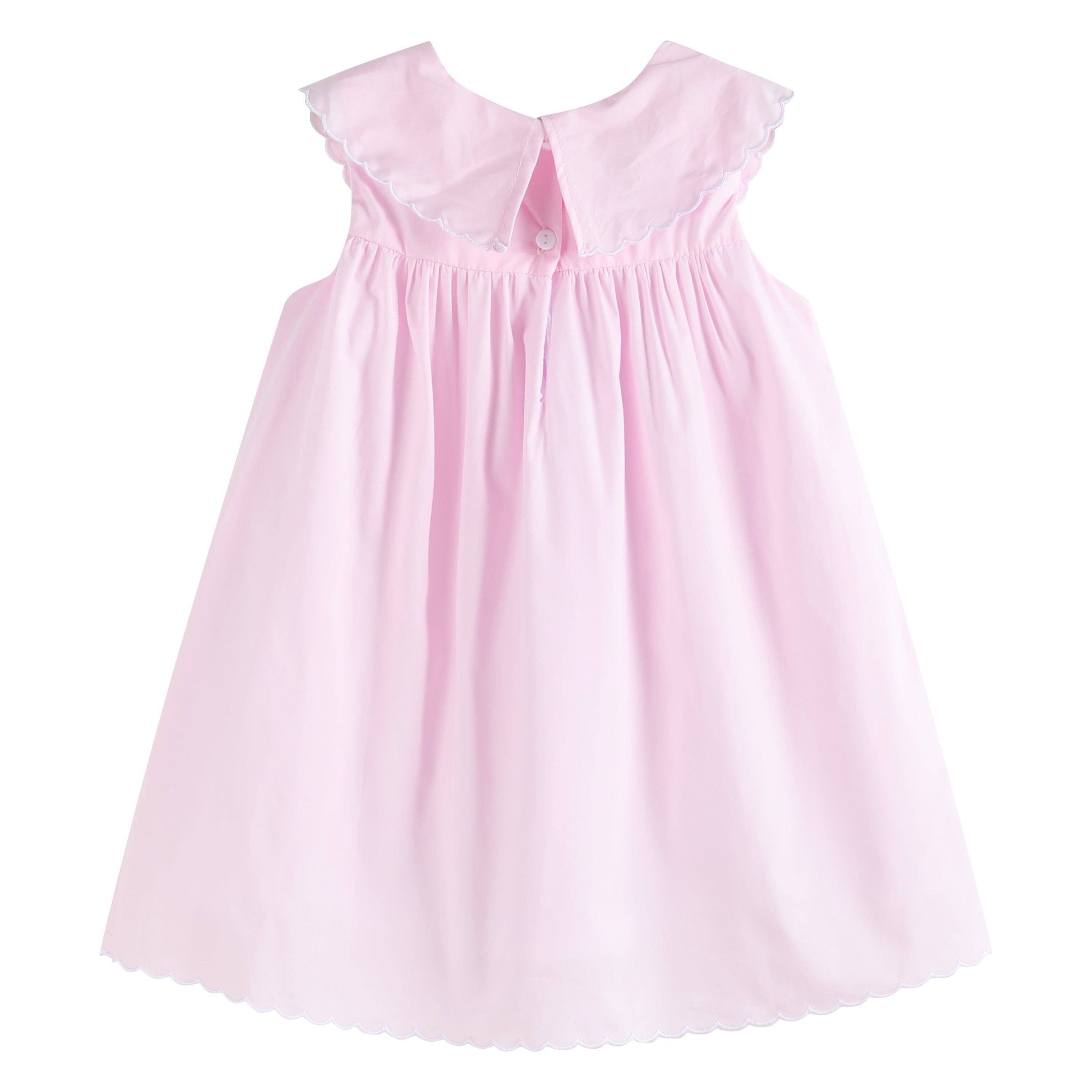 Dress: Pink Easter Applique