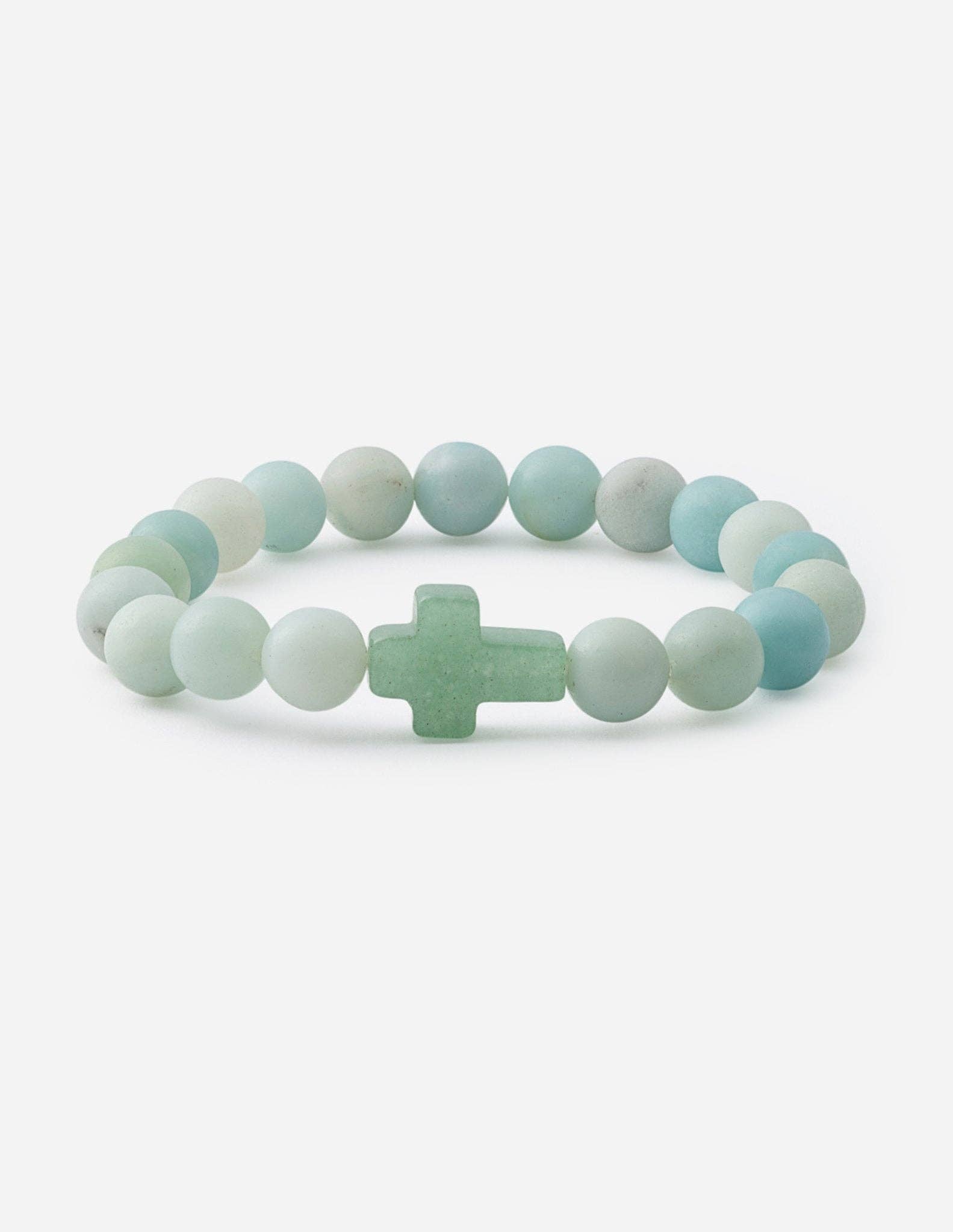 Bracelet: Amazonite Cross