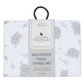 Load image into Gallery viewer, Boxed Baby Bundles: Waterproof Travel Change Mat Bundle - Mason Elephant w/Teether
