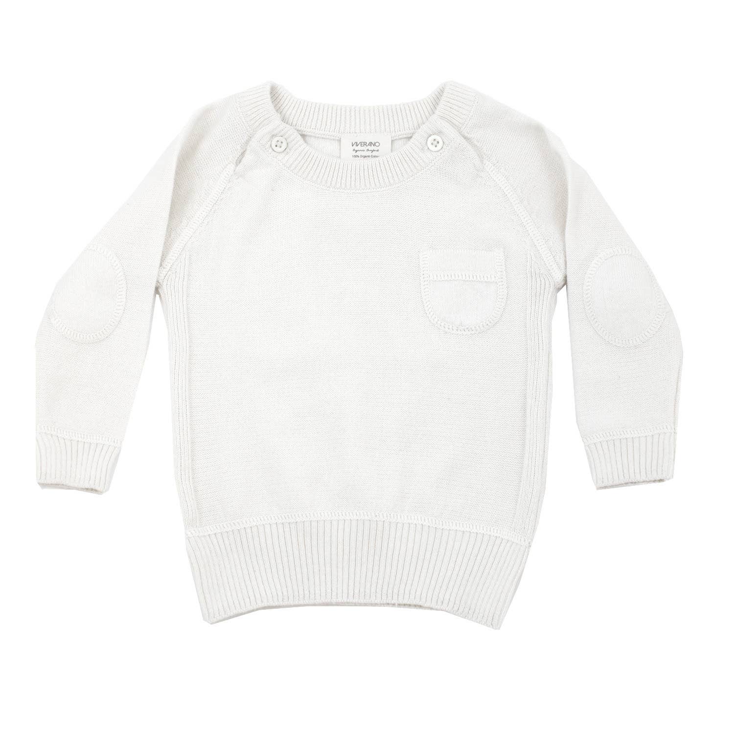 Milan Baby Pullover (Organic Cotton Sweater Knit)