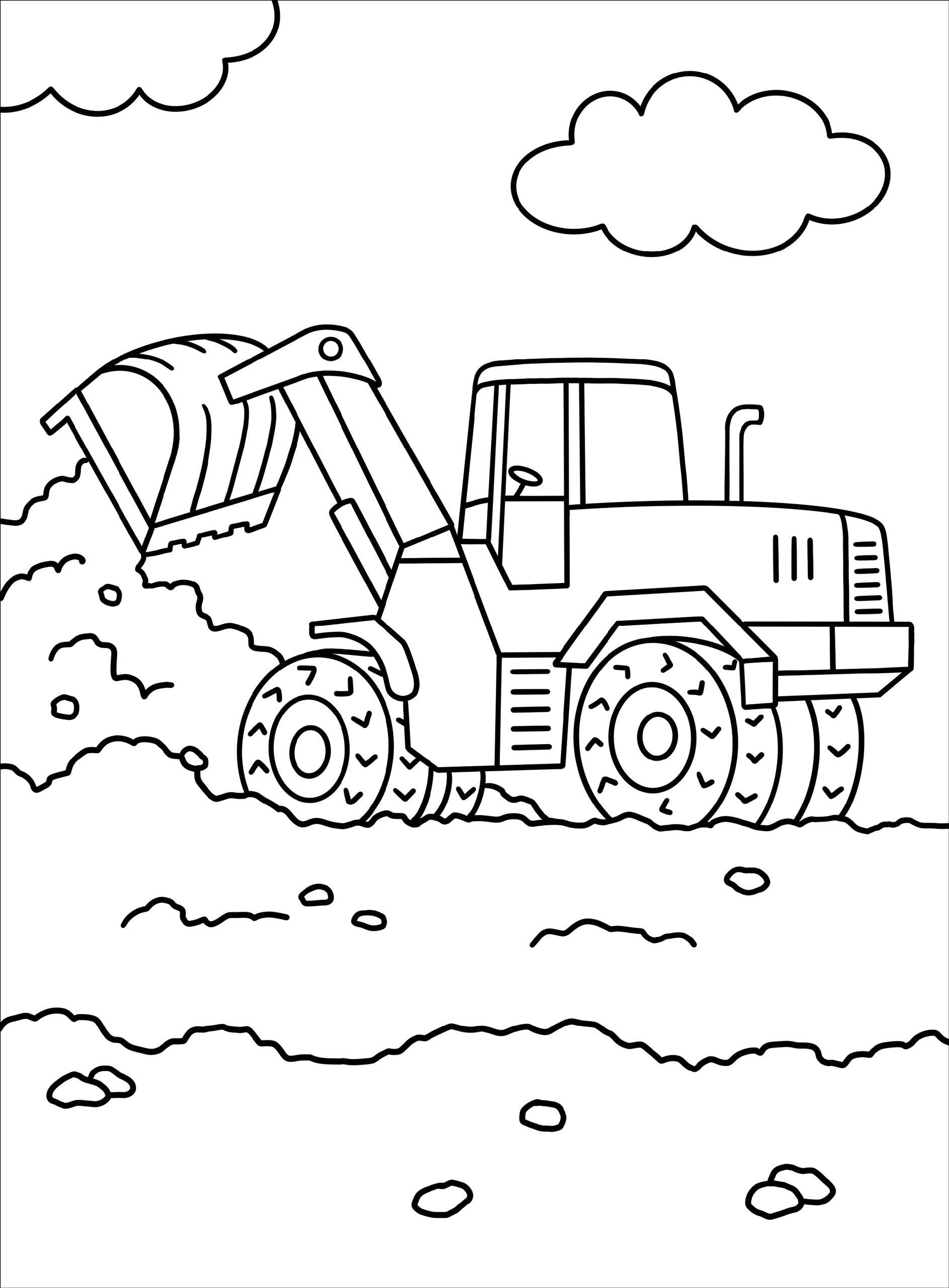 Coloring Book: Things That Go