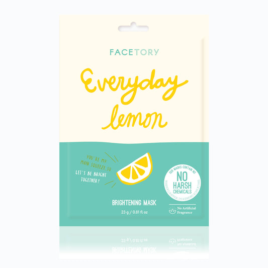 Face Mask: Everyday Brightening Sheet - Lemon
