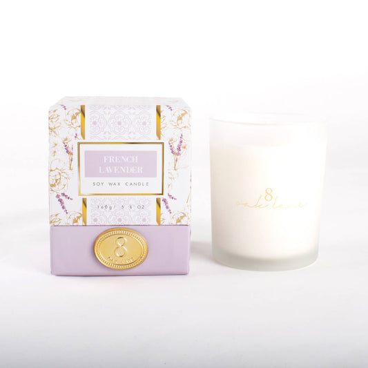 Candle: French Lavender 5.6oz Soy Wax