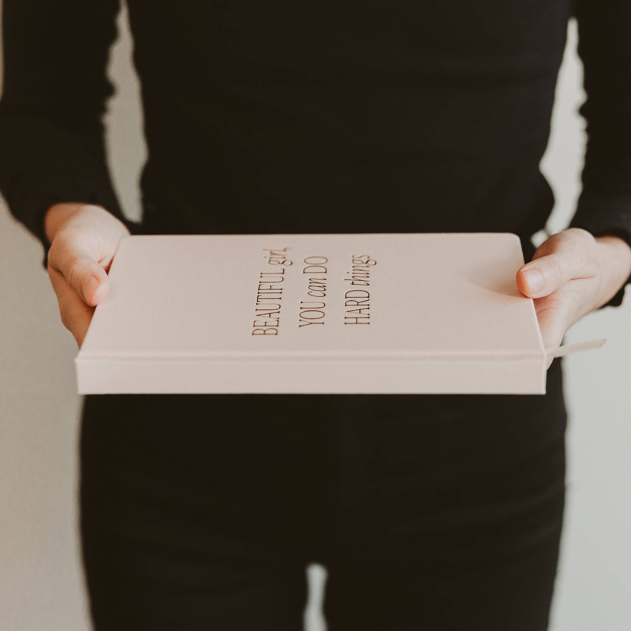 Journal: Beautiful Girl Fabric Journal