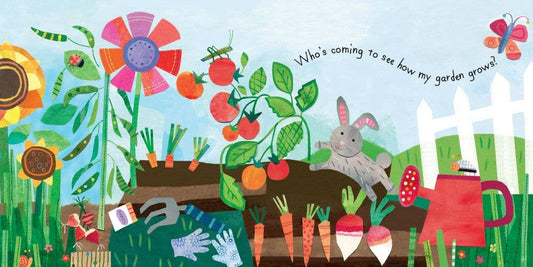 Who's in the Garden: Large Board Book