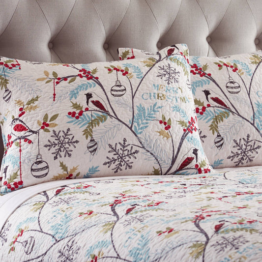 Pillow Sham: Mistletoe