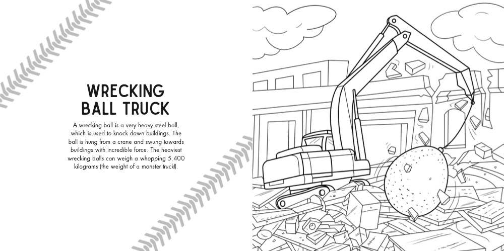 Color Me: Trucks Coloring Book