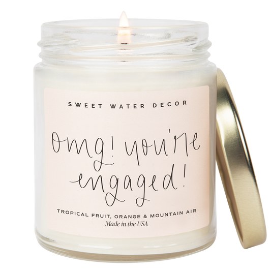 Candle: OMG! You're Engaged! 9 oz Soy Candle