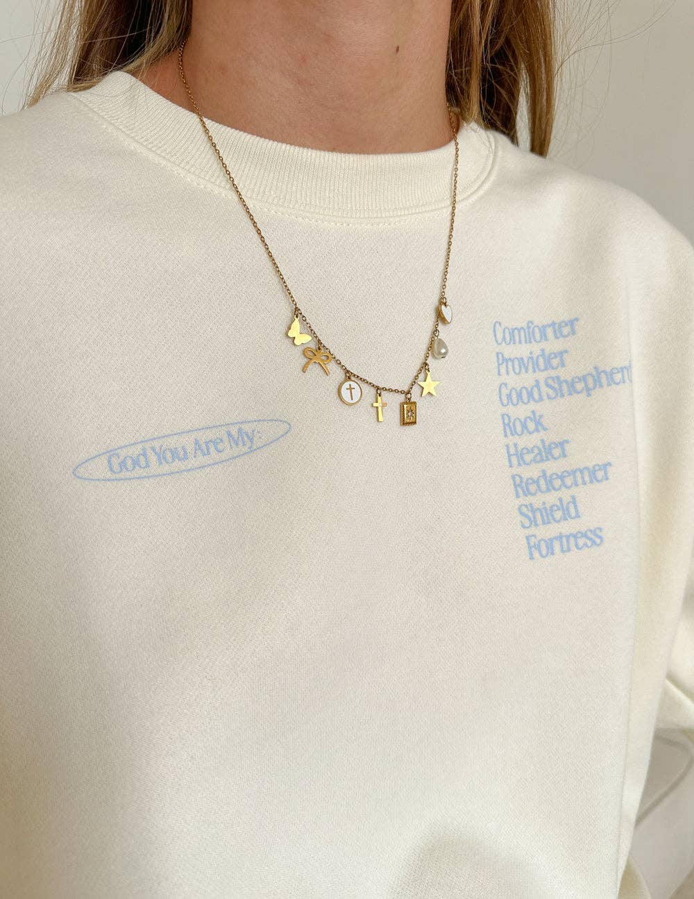Necklace: Transformation Charm Necklace (Elevated Faith)