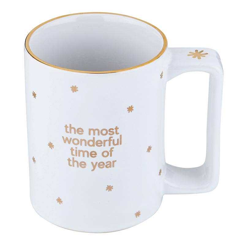 Mug: Gold Foil - The Most Wonderful Time of the Year