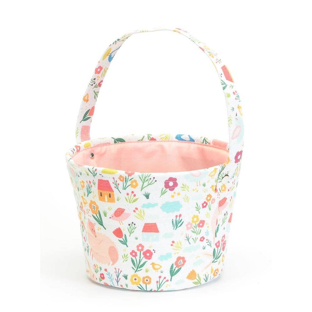 Tote/Basket: Floral