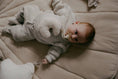 Load image into Gallery viewer, Knitted Infant Slippers/Booties: Salt & Pepper
