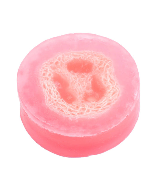 Loofah Soap - Morning Rose