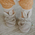 Load image into Gallery viewer, Newborn Slippers: Bloom Bunny Hoppy Feet Slippers - (Boxed)
