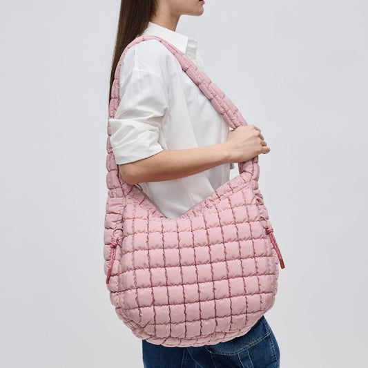 Tote: Revive - Quilted Puffer Nylon Hobo