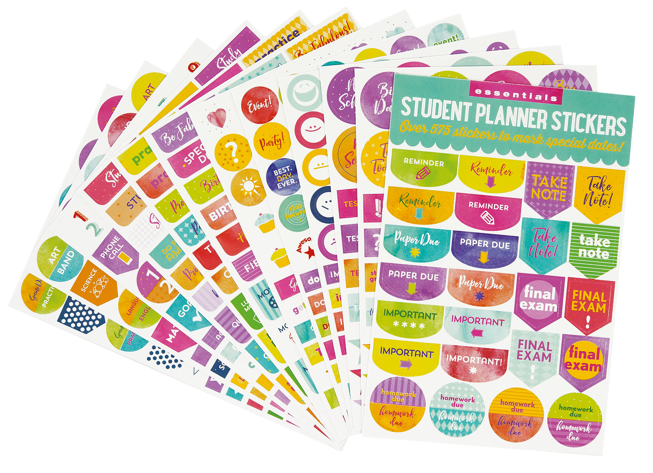 Planner Stickers: Essentials for Student Planner