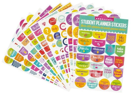 Stickers: Planner Essentials for Students