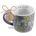 Load image into Gallery viewer, Mug: Hope & Faith Spring Garden (Left-Handed) 18 Oz
