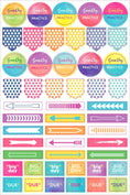 Load image into Gallery viewer, Planner Stickers: Essentials for Student Planner
