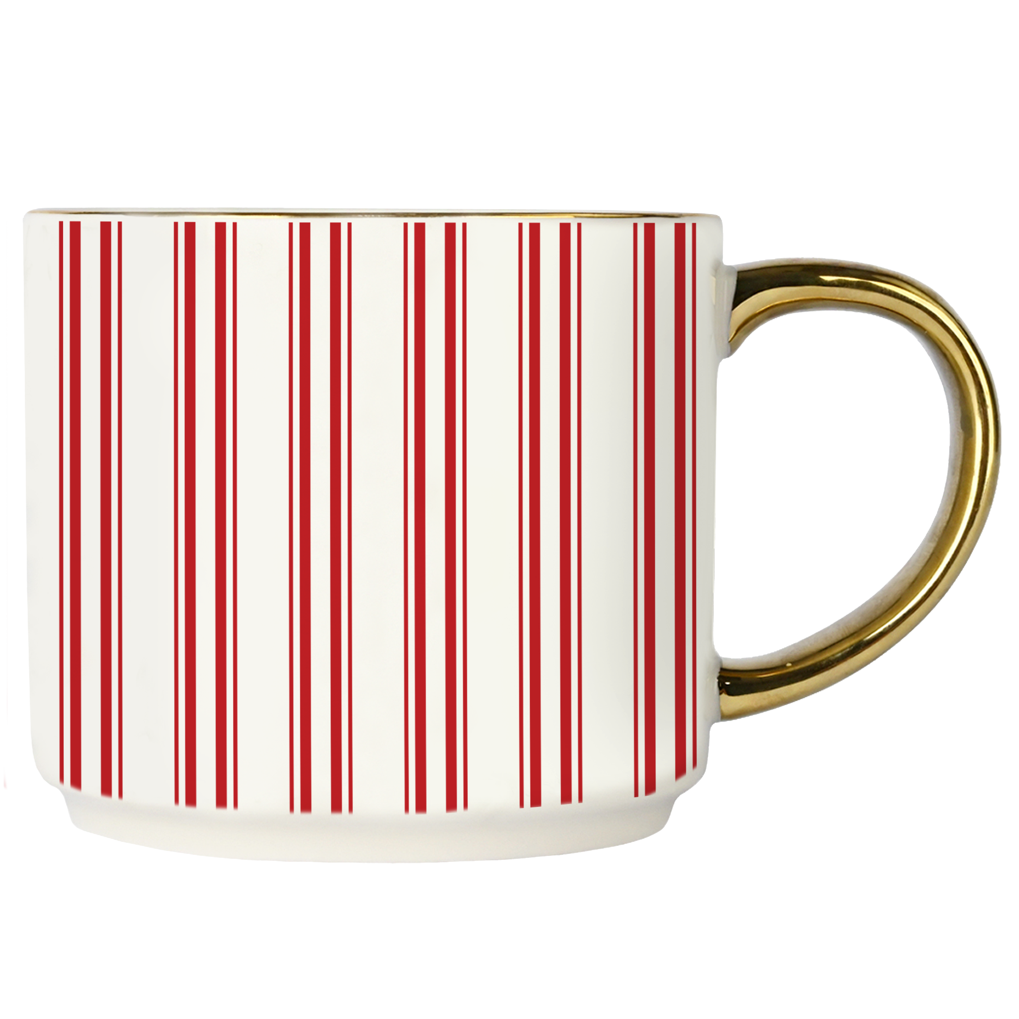Mug: Red Stripe Holiday