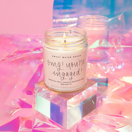 Candle: OMG! You're Engaged! 9 oz Soy Candle