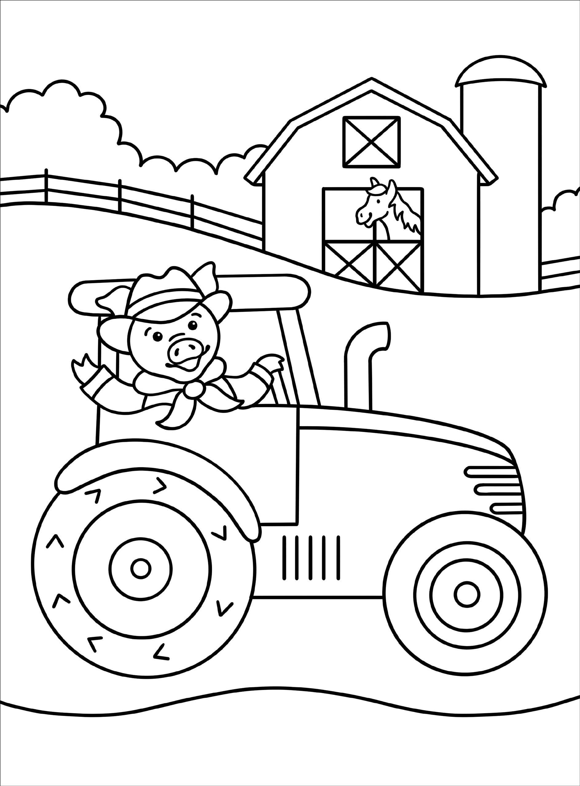 Coloring Book: Things That Go