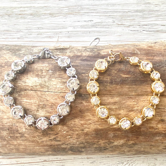 Bracelet: Crystal Chunky Crystals
