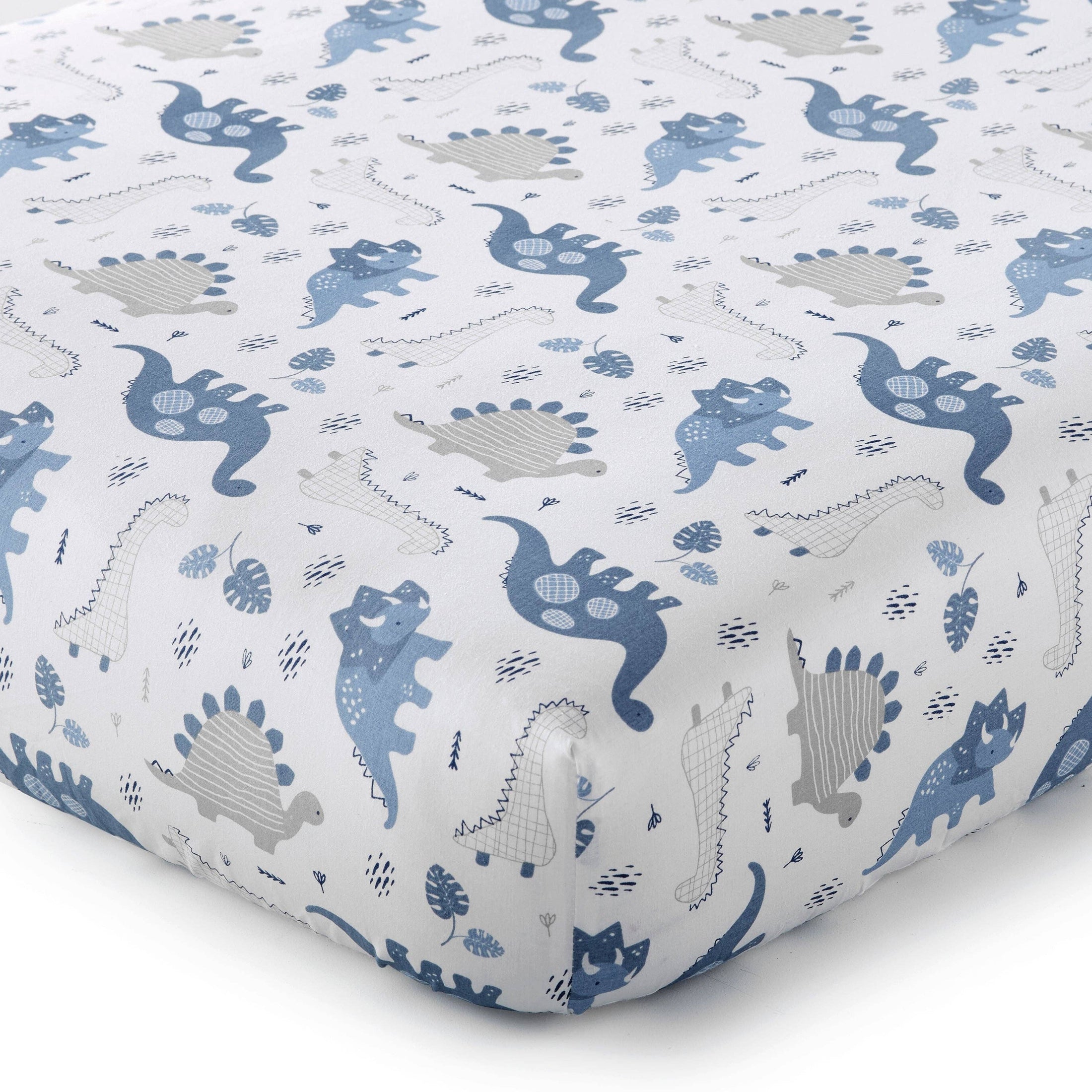 Nursery: Kipton Dino's Cotton Crib Fitted Sheet
